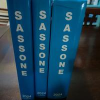 3 cataloghi francobolli sassone 2024 