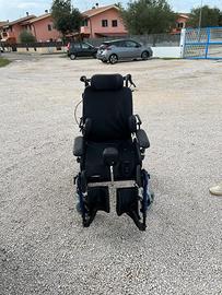 Sedia a rotelle polifunzonale