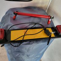 portatarga con fanali