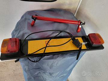 portatarga con fanali