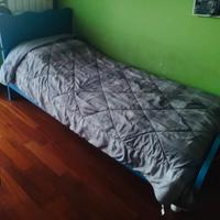 Letto bimbo/ragazzo struttura+materasso memory