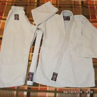 Judogi bianco unisex per Judo