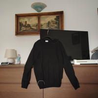 maglione Sseinse nero con dettagli 