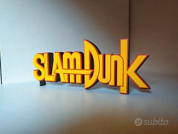 Scritta logo Slum Dunk decorazione SlamDunk