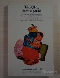 Libro poesie Tagore