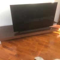 Panca porta TV in legno wenge’