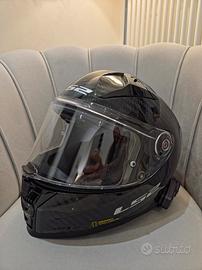 Casco LS2 VECTOR II CARBON  nero lucido