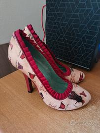 irregular choice n.37 NUOVE rosa rosse