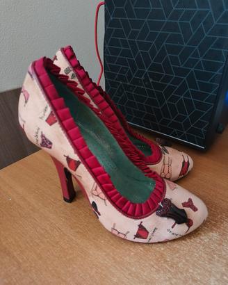 irregular choice n.37 NUOVE rosa rosse