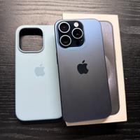 iPhone 15 pro 256gb blue TITNAIUM