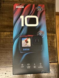 Go pro hero 10 black con 2 accessori