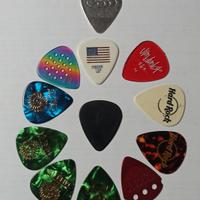12 plettri per chitarra