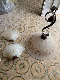 Lampadario e applique