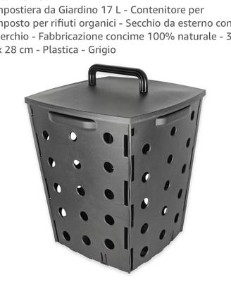 Compostiera da Giardino Mai Usata