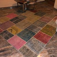 Tappeto Patchwork Annodato A Mano (Turchia)