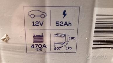 Batteria Norauto 52 Ah 7 mesi