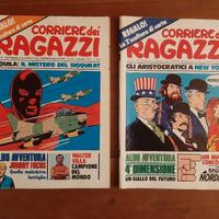 CORRIERE DEI RAGAZZI 1974.Numeri 40 e 41.GADGETS