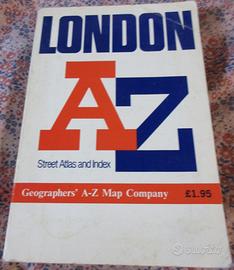LONDON AZ Street atlas and index