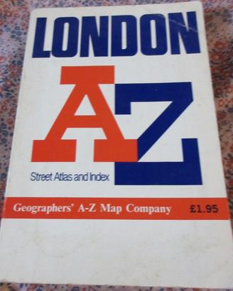 LONDON AZ Street atlas and index