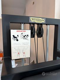 Macchinario Adductor Technogym Professionale