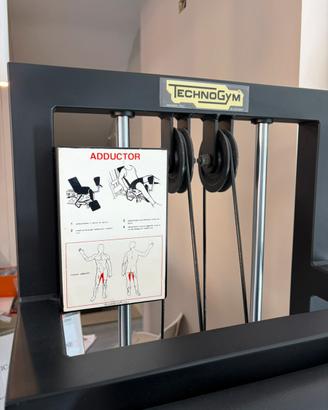 Macchinario Adductor Technogym Professionale