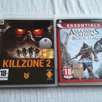 PS3: Killzone 2, Assassin's Creed: Black Flag