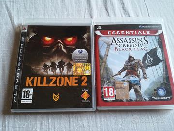 PS3: Killzone 2, Assassin's Creed: Black Flag