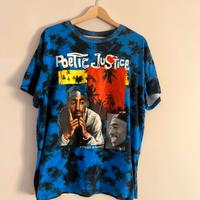 maglia vintage tupac del film poetic justice