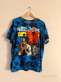maglia vintage tupac del film poetic justice