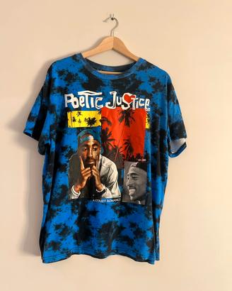 maglia vintage tupac del film poetic justice