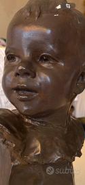 Scultura gesso pezzo unico del ‘900 G. Inghilleri