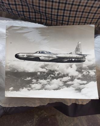 Foto militare USA Korean War aereo F-94C Starfire