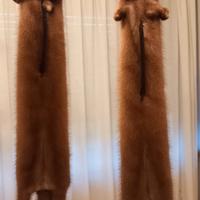 collo in vera pelliccia di volpe