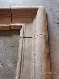 rivestimento camino terracotta 