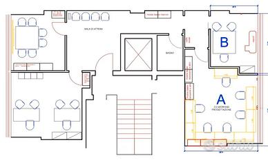 Uffici arredati in studio professionale - vari MQ