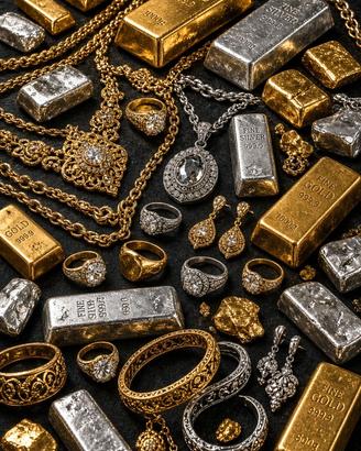 ORO E ARGENTO ALLE MASSIME QUOTAZIONI