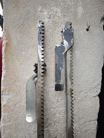 guida a cremagliera per cancello elettrico