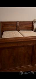 LETTO MATRIMONIALE STILE IMPERO