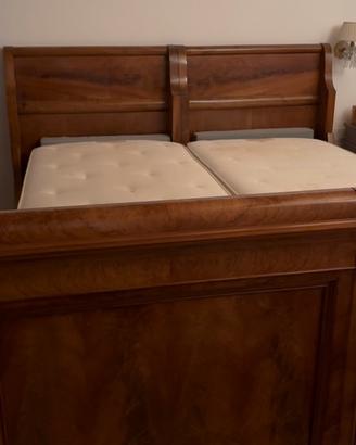 LETTO MATRIMONIALE STILE IMPERO