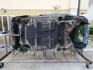 Carrello girevole  Fiat 500 d epoca smontabile