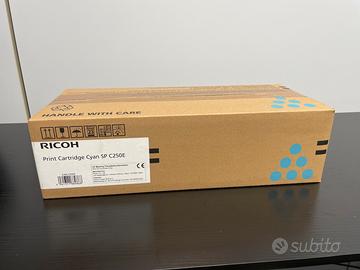 Cartuccia RICOH CIANO SP C250E - NUOVA