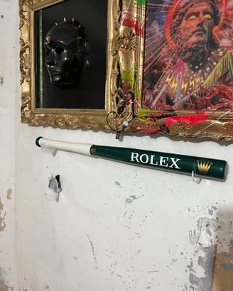 Mazza Baseball Rolex Luxury Arte Moderna arredo