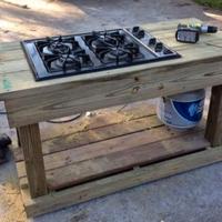 Piano cottura Alpes Inox per cucina e bbq