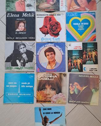 Dischi vinile 45 d'epoca