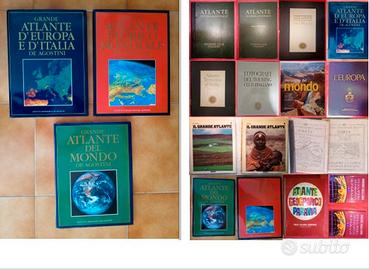 Atlanti DeAgostini, ediz. x la Esso, e altri DeA