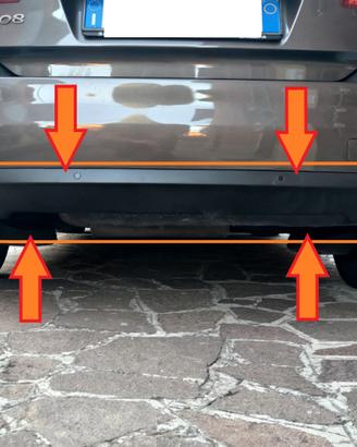 Estrattore TUNING x PEUGEOT 308 2" serie come GT