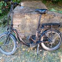 bicicletta elettrica pieghevole