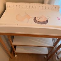 Fasciatoio e Vaschetta con supporto