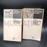 EINAUDI STORIA SOCIALE ARTE 2 VOLUMI