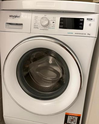 Lavatrice Whirpool da 9 kg